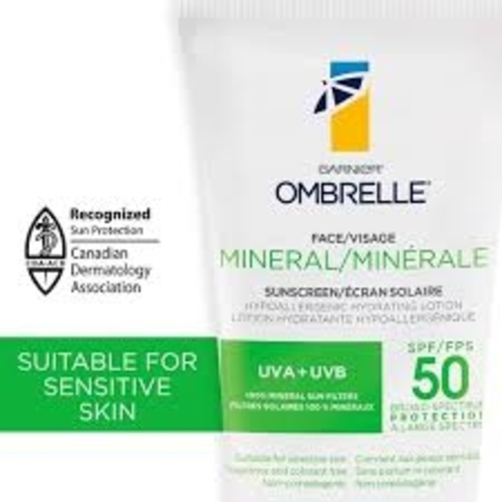 (Opened Box)Mineral Face Sunscreen SPF 50 - White